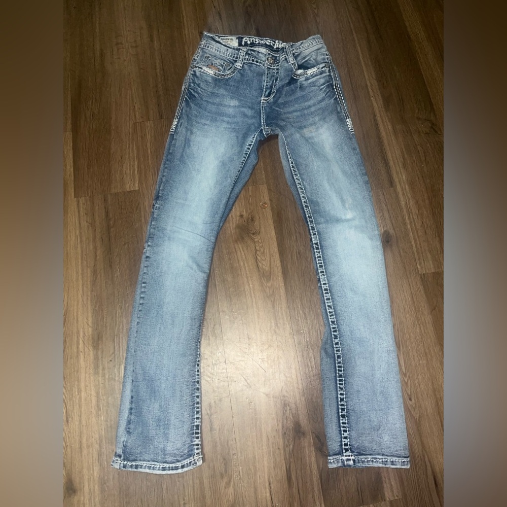 ANSWER ME Light Blue Jeans 30x32